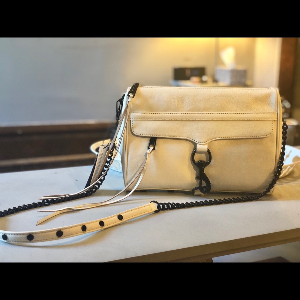 Rebecca Minkoff M.A.C. Crossbody in Antique White